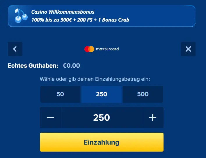 SG Casino Einzahlung